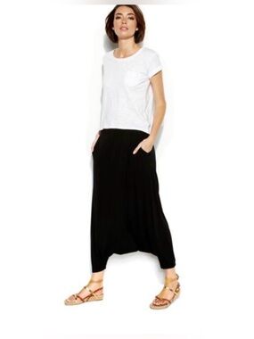 NEW Eileen Fisher Jersey Harem/Drop-Crotch Pant PL